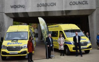 Electric Vehicle Bustler at Woking Borough Council