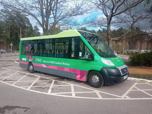 WCT managed RHS Wisley Gardens shuttle bus Image